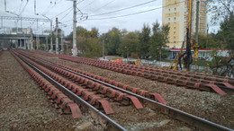 Устройство страховочных рельсовых пакетов длиной 75 м